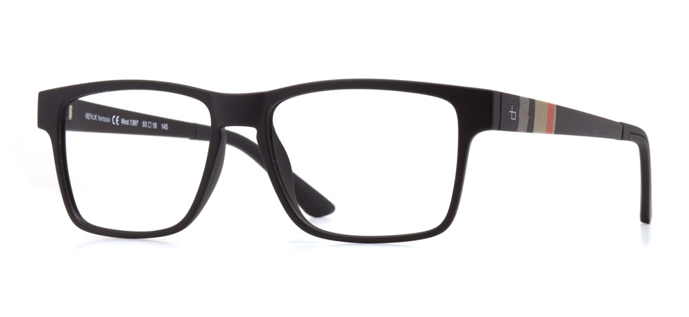 BENX FANTASIA Eyeglasses Teenage Man Rectangular Full-Rimmed Grilamid (TR90) Unfiltered BXFNTS 1397-C.04